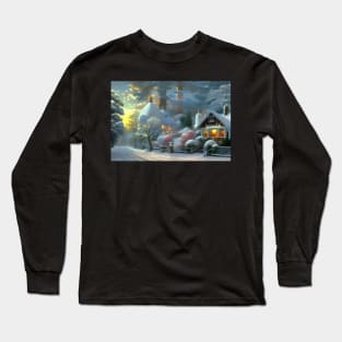 Winter landscape Long Sleeve T-Shirt